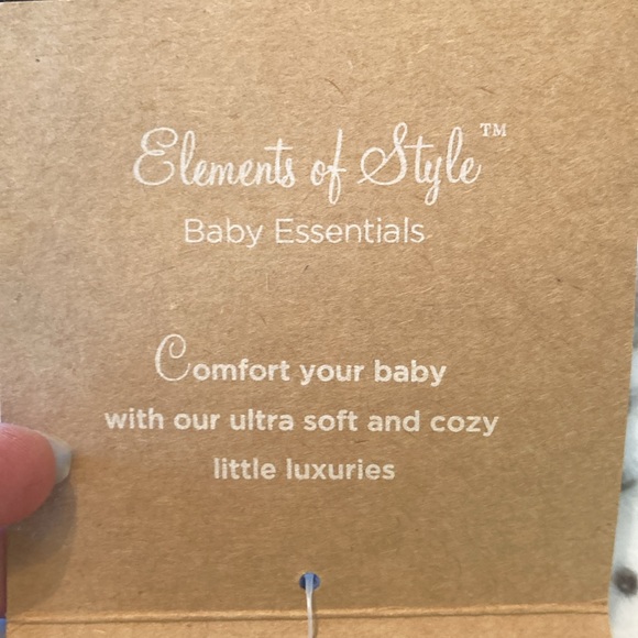 Baby Elements of Style blue yellow dinosaur fleece Swaddler size 0-3 months NWT - Picture 3 of 7